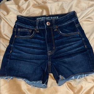 American Eagle rollable shorts